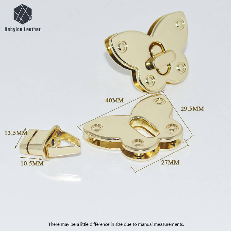 Butterfly Shaped  Creative Closure Clasp Twist Lock