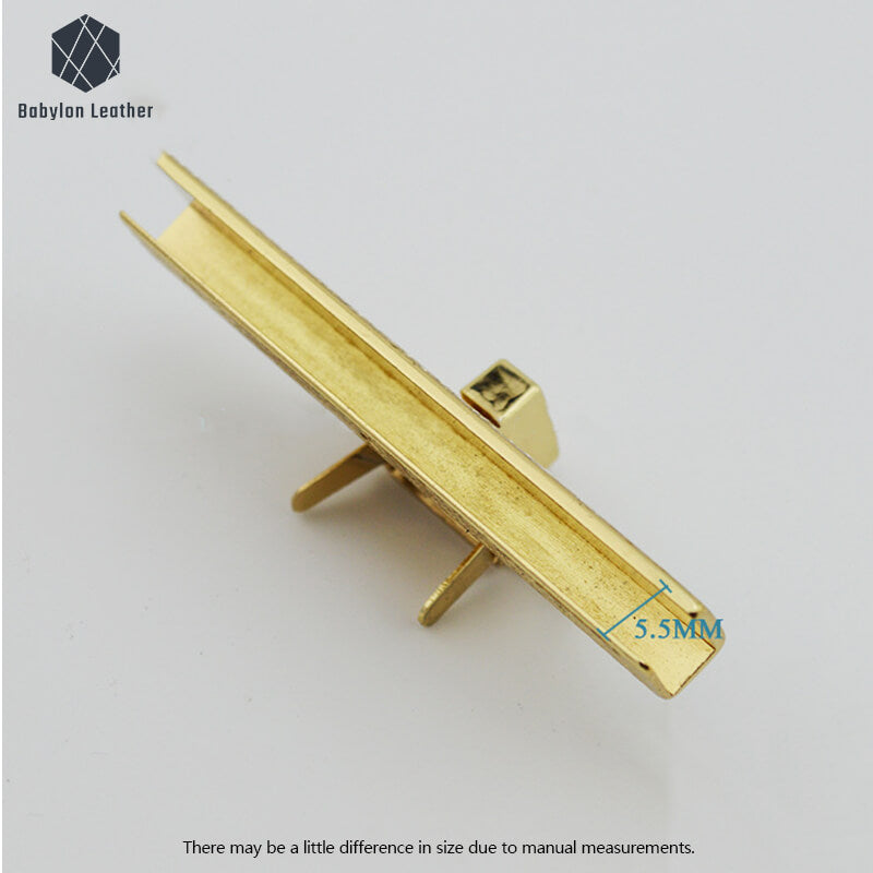 Purse Closure Clasp Inlay Diamond Twist Lock