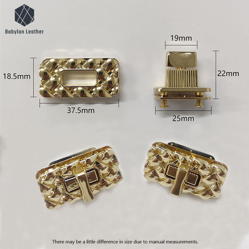 Square Woven Creative Bag Lock Twist Lock