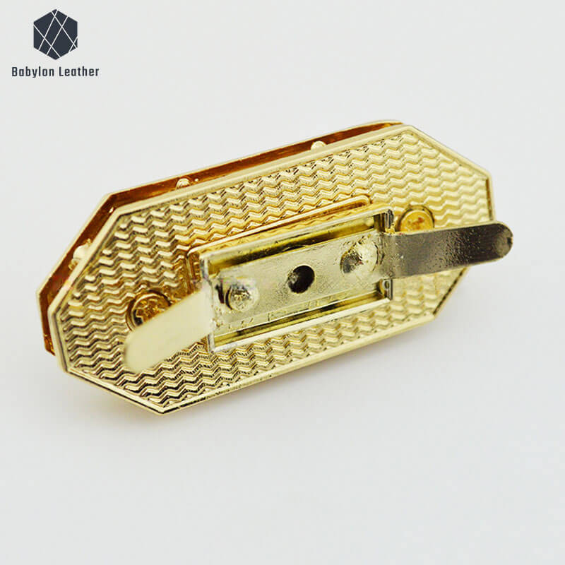 Rhombic Shaped Bag Closure Clasp Twist Lock（1 PACK）