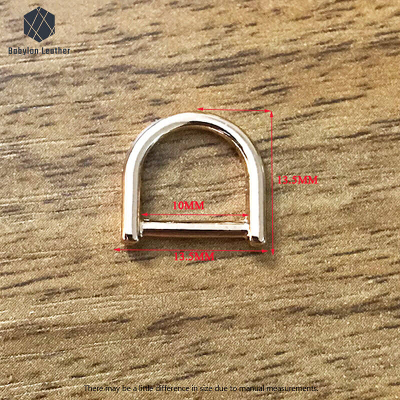 D Shaped Creative Mini Connector Strap Ring（2 PACK）