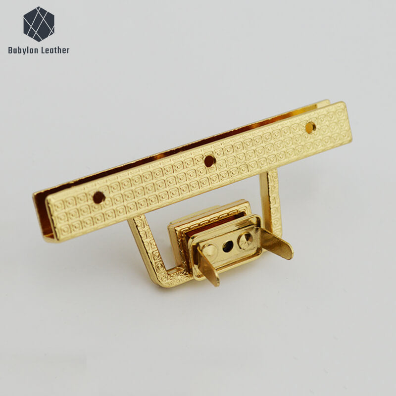 Purse Closure Clasp Inlay Diamond Twist Lock