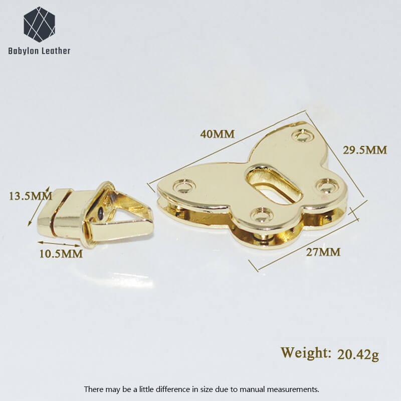 Butterfly Shaped  Creative Closure Clasp Twist Lock