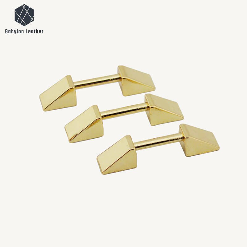 Arch Bridge Shape Triangular Creative Connector Strap Buckle（2 PACK） - Babylon LeatherBabylon LeatherCSB - 154