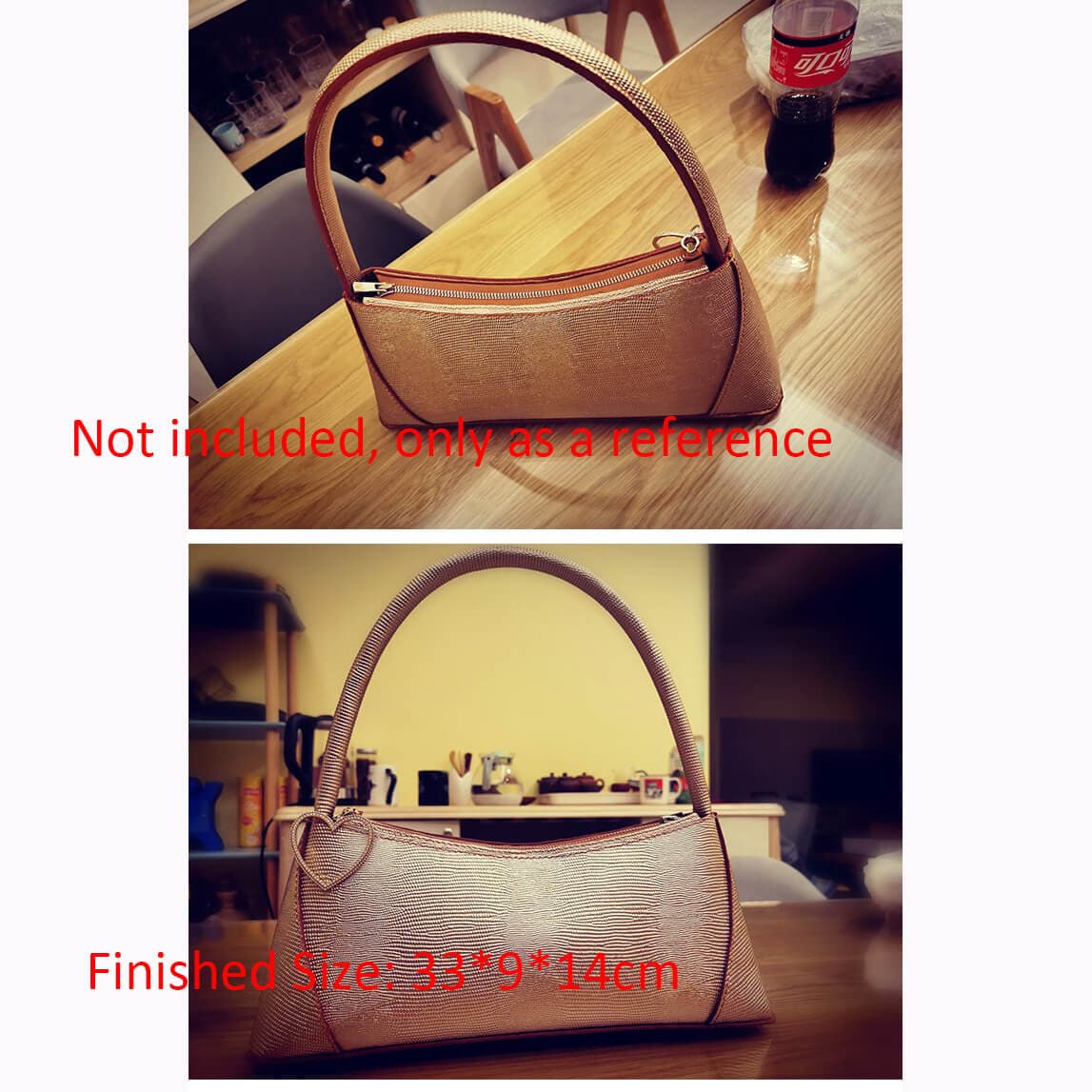 BABYLON™ Baguette Bag Pattern AAB - 652 - Babylon LeatherBabylon LeatherAAB - 652 - Kraft Board