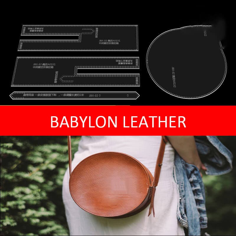 BABYLON™ Brown Bear Zipper Coin Purse Pattern JBX - 32 - Babylon LeatherBabylon LeatherJBX - 32 - Kraft Board