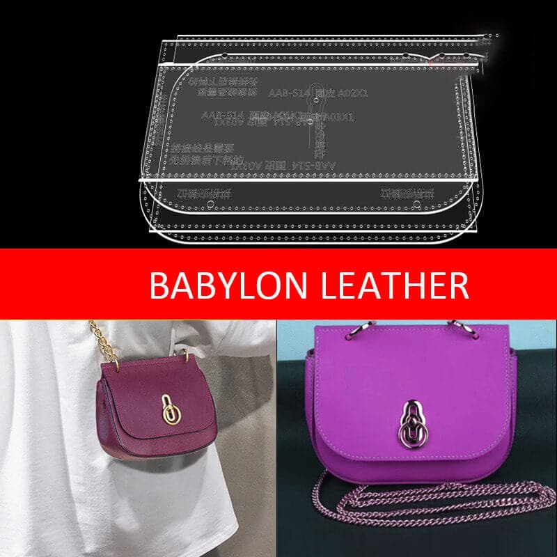 BABYLON™ Chain Crossbody Bag Pattern AAB - 514 - Babylon LeatherBabylon LeatherAAB - 514 - Kraft Board