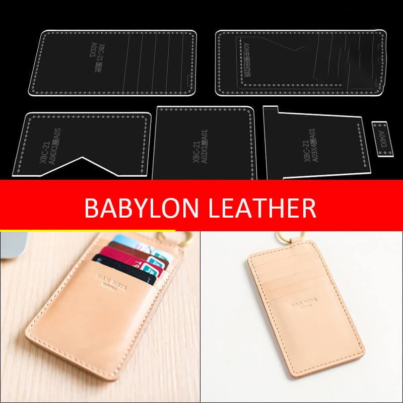 BABYLON™ Credit Card Holder Pattern XBC - 21 - Babylon LeatherBabylon LeatherXBC - 21 - Kraft Board