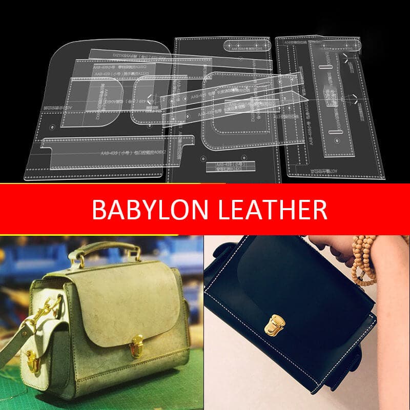 BABYLON™ DIY Handbag Pattern AAB - 439 - Babylon LeatherBabylon LeatherAAB - 439 - Kraft Board - Medium - 26.5x18.5x13cm