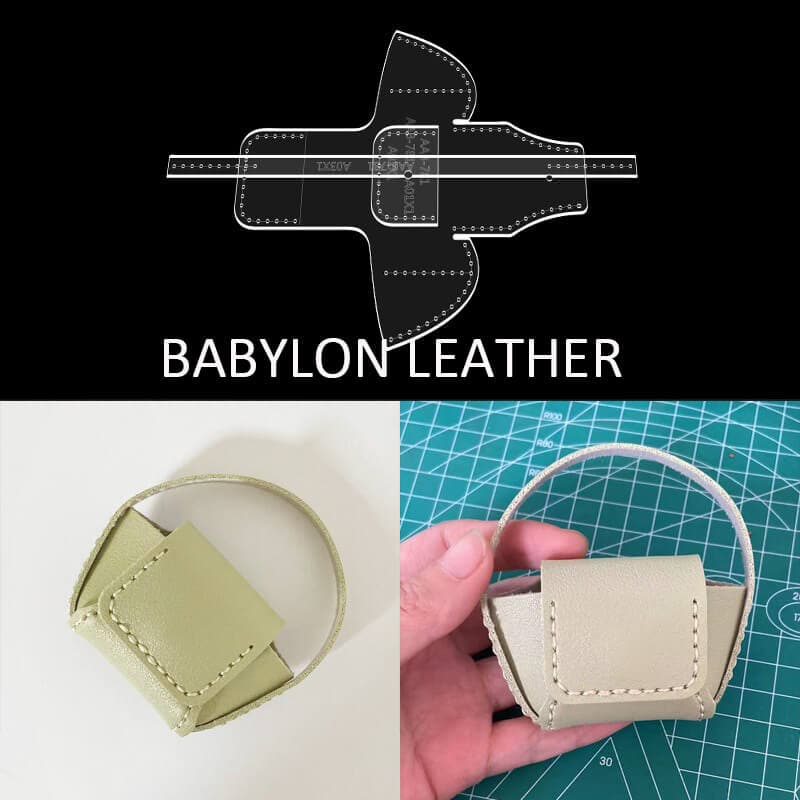 BABYLON™ Elegant Coin Purse Pattern AAB - 781 - Babylon LeatherBabylon LeatherAAB - 781 - Kraft Board