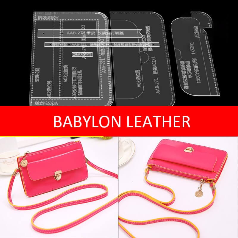 BABYLON™ Fashion Clutch Bag Pattern AAB - 271 - Babylon LeatherBabylon LeatherAAB - 271 - Kraft Board