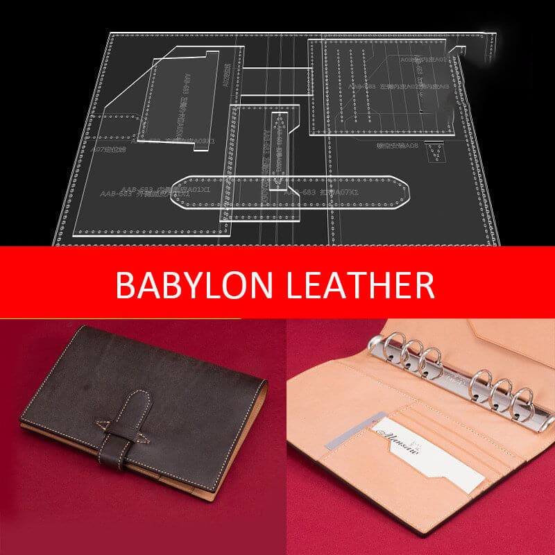 BABYLON™ Handmade Leather Notebook Cover Pattern AAB - 683 - Babylon LeatherBabylon LeatherAAB - 683 - Kraft Board