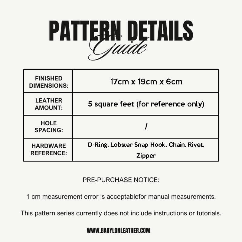 BABYLON™ Heart Crossbody Bag Leather Gift Pattern AAB - 417 - Babylon LeatherBabylon LeatherAAB - 417 - Kraft Board