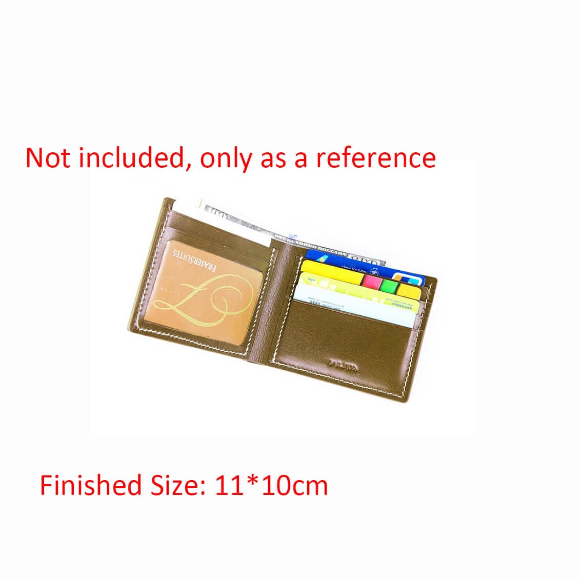 BABYLON™ Leather Bi - Fold Wallet DIY Pattern AAB - 723 - Babylon LeatherBabylon LeatherAAB - 723 - Kraft Board
