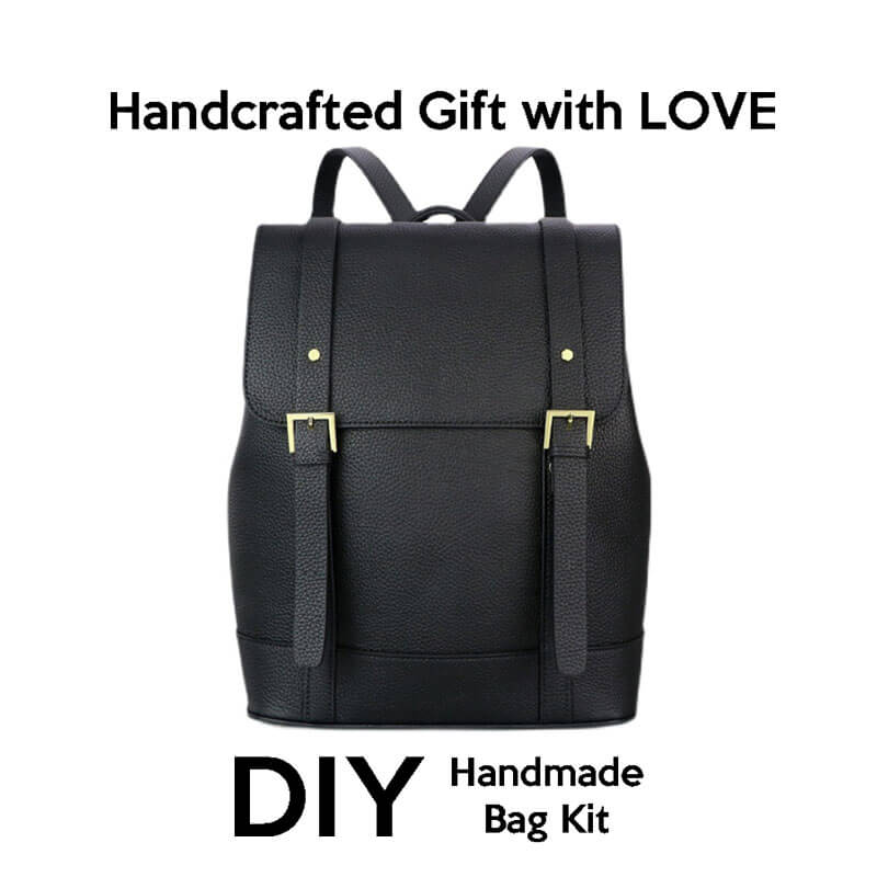 BABYLON™ Leather DIY Kit Mens Backpack - Babylon LeatherBabylon LeatherSY27 - Black
