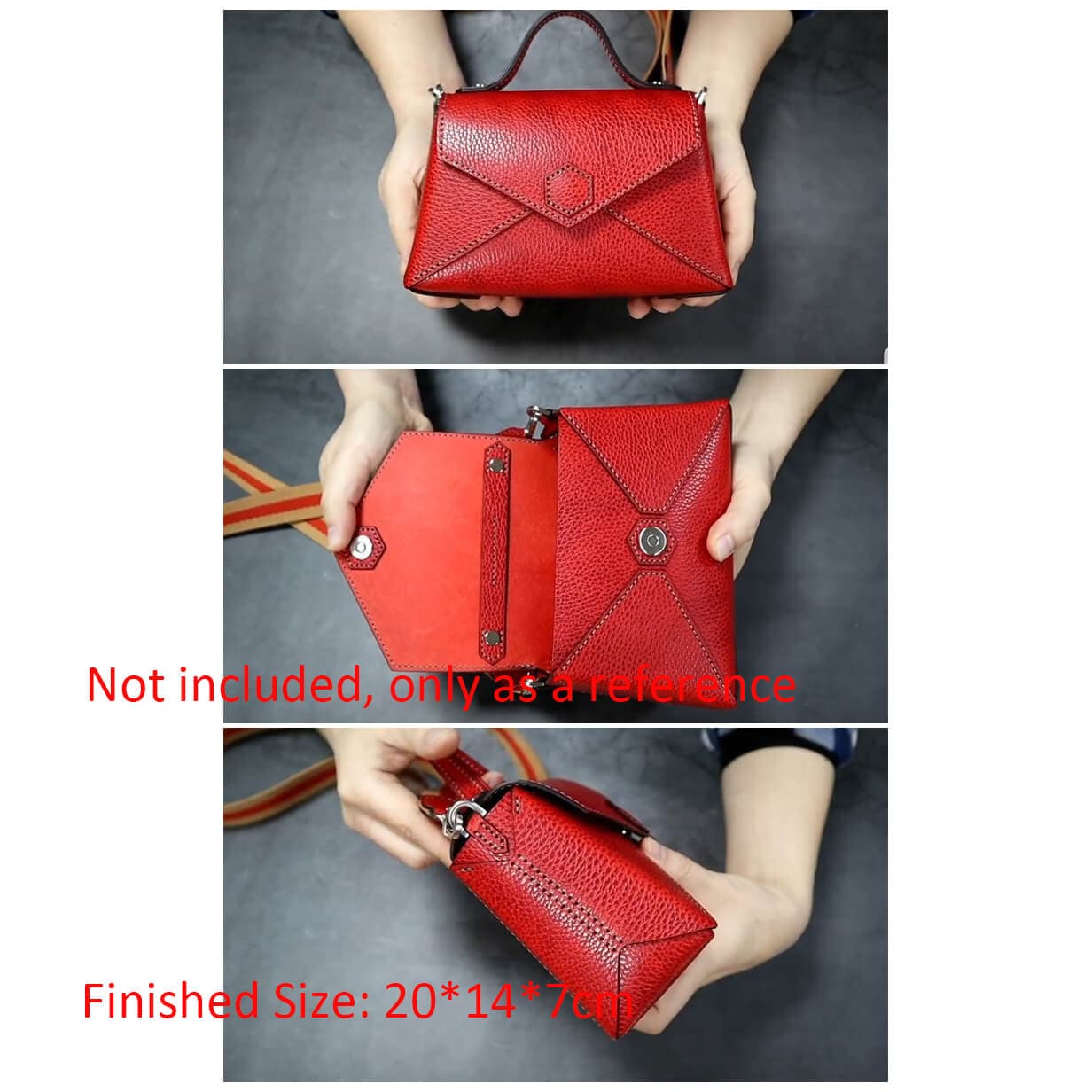 BABYLON™ Leather Handbag Crafting Pattern AAB - 635 - Babylon LeatherBabylon LeatherAAB - 635 - Kraft Board
