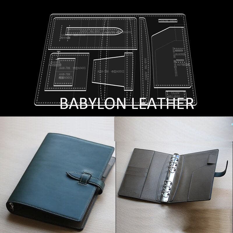 BABYLON™ Leather Notebook Cover Pattern AAB - 786 - Babylon LeatherBabylon LeatherAAB - 786 - Kraft Board