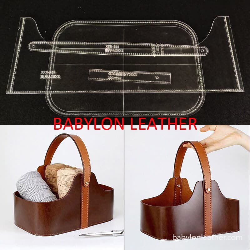BABYLON™ Leather Storage Tray DIY Pattern AAB - 689 - Babylon LeatherBabylon LeatherAAB - 689 - Kraft Board