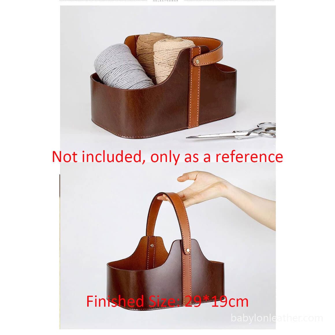 BABYLON™ Leather Storage Tray DIY Pattern AAB - 689 - Babylon LeatherBabylon LeatherAAB - 689 - Kraft Board
