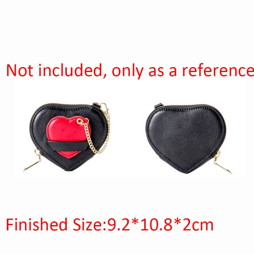 BABYLON™ Love Heart Coin Purse Pattern AAB - 473 - Babylon LeatherBabylon LeatherAAB - 473 - Kraft Board