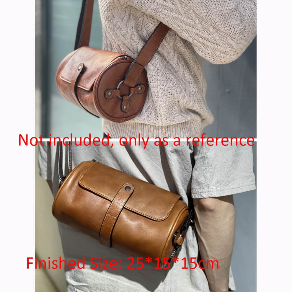 BABYLON™ Men's Barrel Bag Crossbody Pattern AAB - 799 - Babylon LeatherBabylon LeatherAAB - 799 - Kraft Board