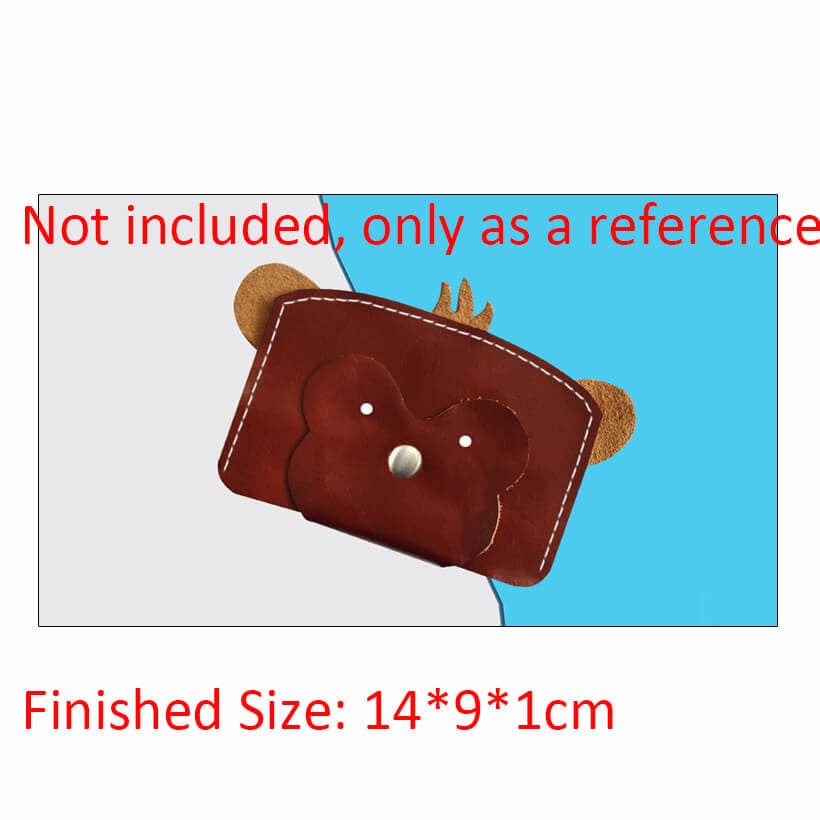 BABYLON™ Monkey Cartoon Coin Purse Leather Pattern AAB - 379 - Babylon LeatherBabylon LeatherAAB - 379 - Kraft Board