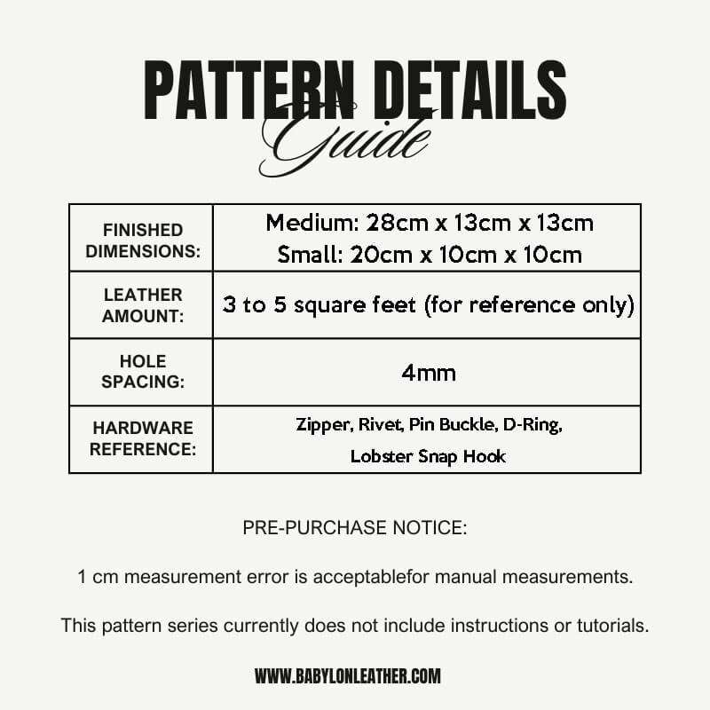 BABYLON™ Rugby Ball Shoulder Bag Pattern AAB - 669 - Babylon LeatherBabylon LeatherAAB - 669 - Kraft Board - Medium - 28x13x13cm
