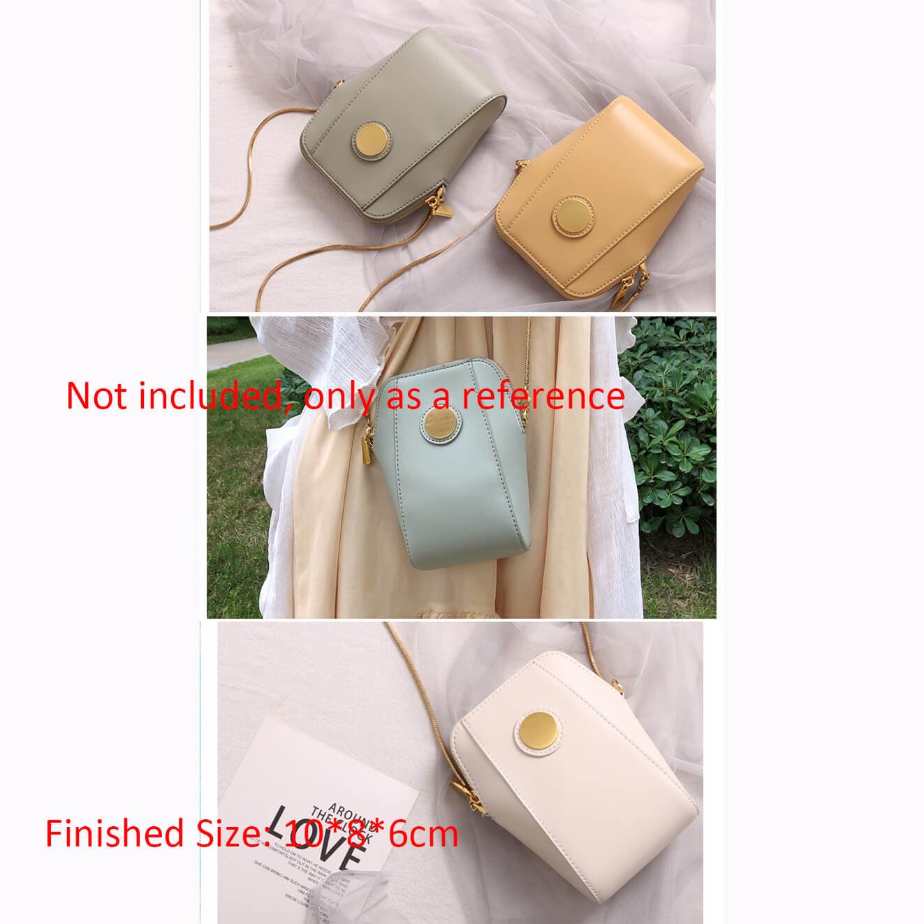 BABYLON™ Shell - Shaped Crossbody Bag Pattern AAB - 537 - Babylon LeatherBabylon LeatherAAB - 537 - Kraft Board