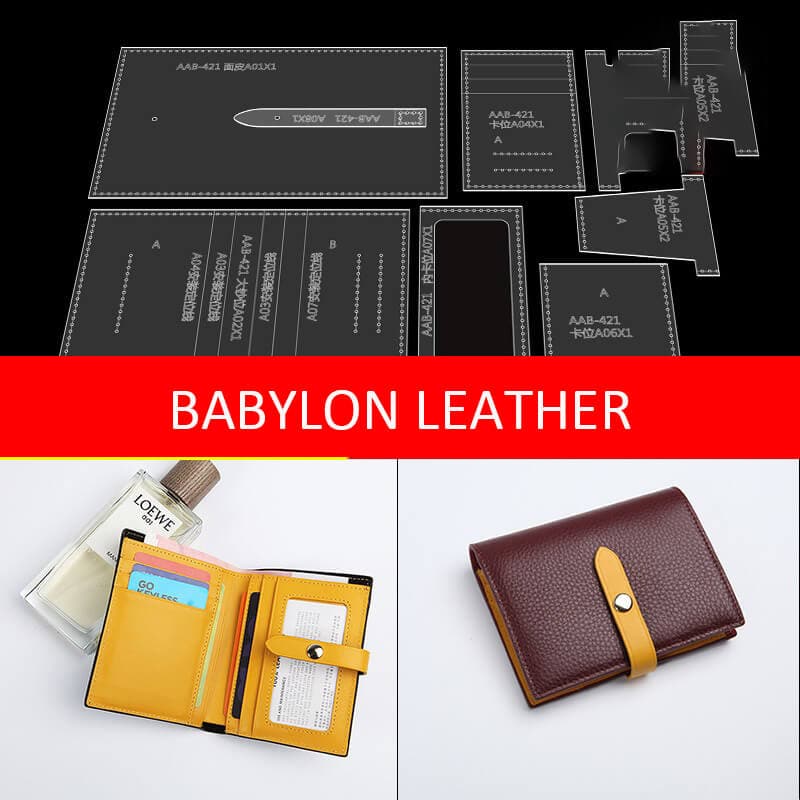 BABYLON™ Wallet Coin Purse AAB - 421 - Babylon LeatherBabylon LeatherAAB - 421 - Kraft Board