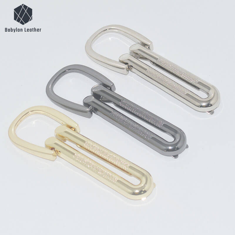 Bag Adjustable U Buckle Connector Strap Buckle（2 PACK） - Babylon LeatherBabylon LeatherCSB-093-Black