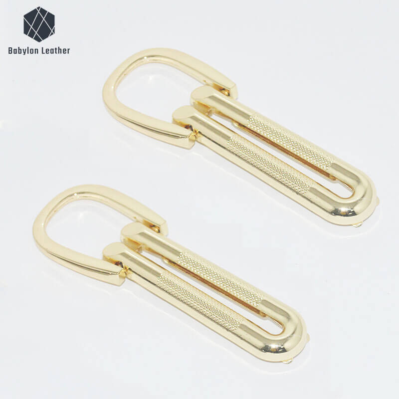 Bag Adjustable U Buckle Connector Strap Buckle（2 PACK） - Babylon LeatherBabylon LeatherCSB-093-Gold