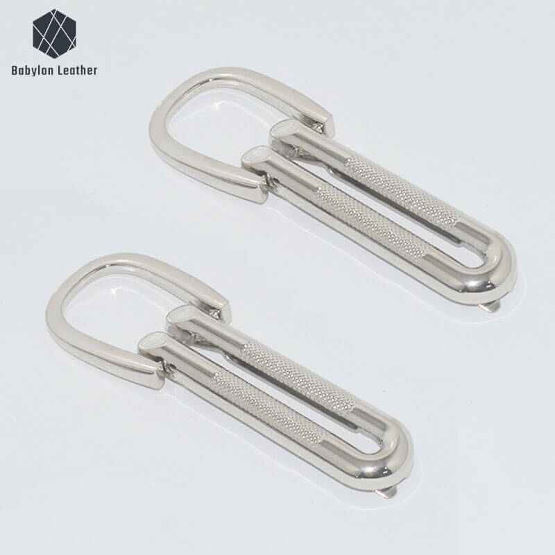 Bag Adjustable U Buckle Connector Strap Buckle（2 PACK） - Babylon LeatherBabylon LeatherCSB-093-Silver