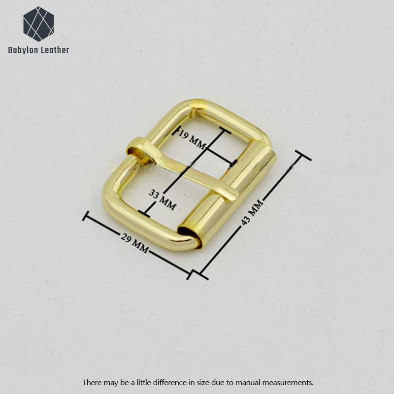 Rectangle Fashion Belt Pin Buckle Fashion Pin Buckle（2 PACK）