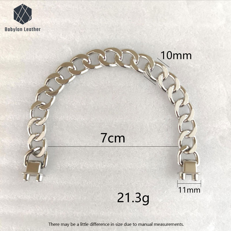 Chain Shape Creative Metal Handle（2 PACK） - Babylon LeatherBabylon LeatherMH-032