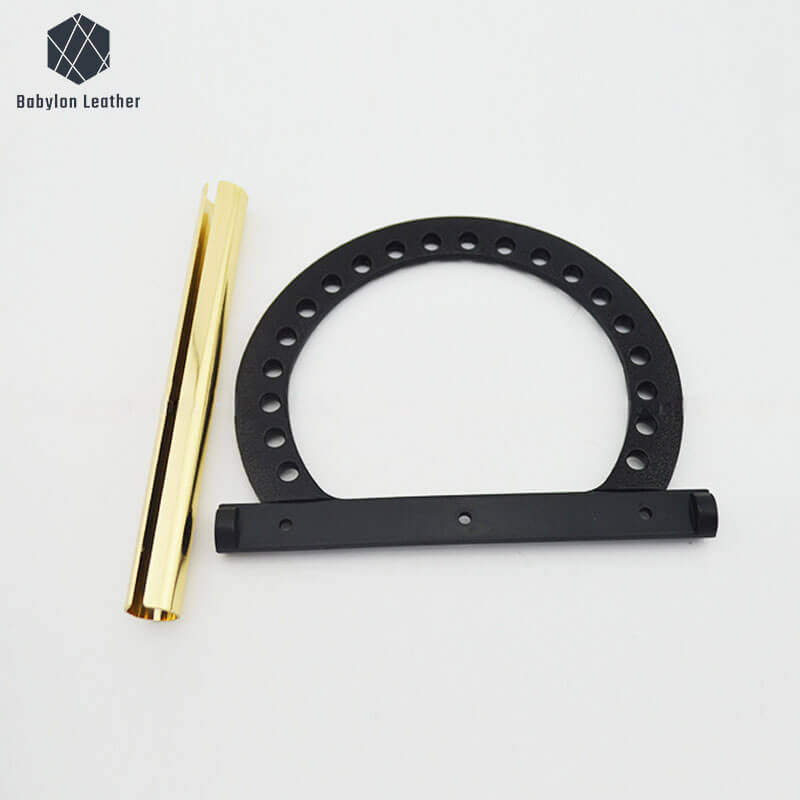 Circle Ring Plastic Creative Metal Handle 150*126.5mm-5 9/10"*5"（2 PACK） - Babylon LeatherBabylon LeatherMH-079