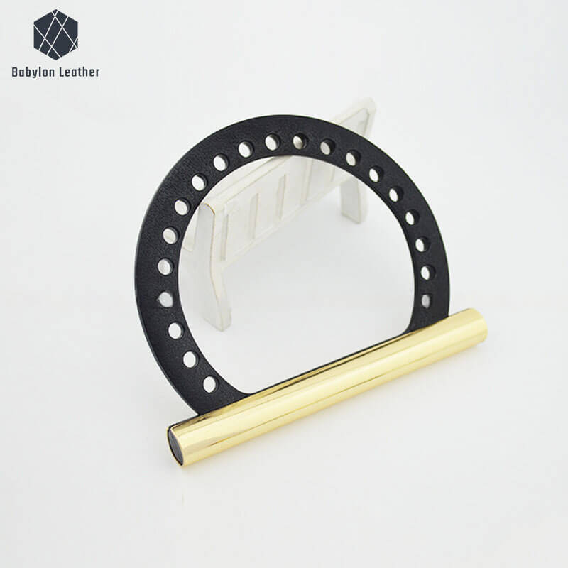 Circle Ring Plastic Creative Metal Handle 150*126.5mm-5 9/10"*5"（2 PACK） - Babylon LeatherBabylon LeatherMH-079