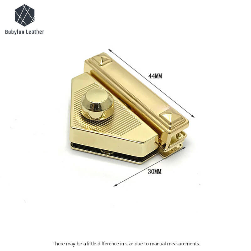 Creative Bag Triangle Lock Press Thumb Lock - Babylon LeatherBabylon LeatherSPTL-027-1 PACK