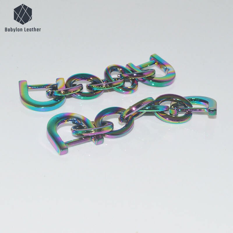 D Buckle Chain Creative Bag Connector Strap Buckle（2 PACK） - Babylon LeatherBabylon LeatherCSB - 144