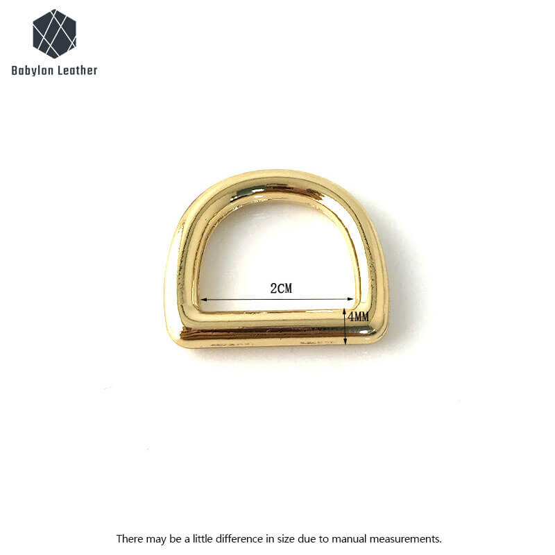 D Shaped Shoulder Strap Creative Connector Strap Ring（2 PACK） - Babylon LeatherBabylon LeatherCSR - 020