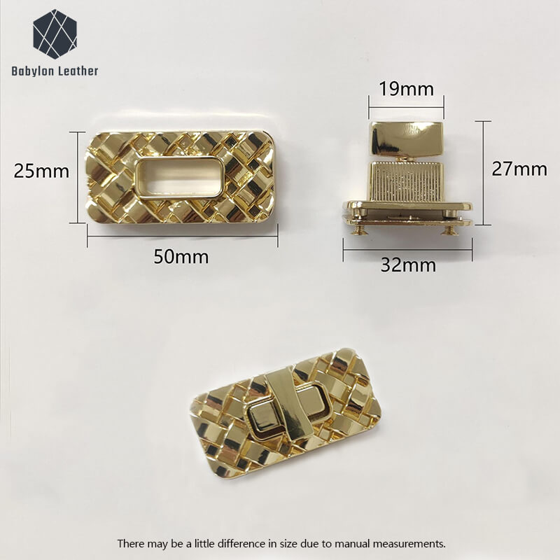 Square Woven Creative Bag Lock Twist Lock
