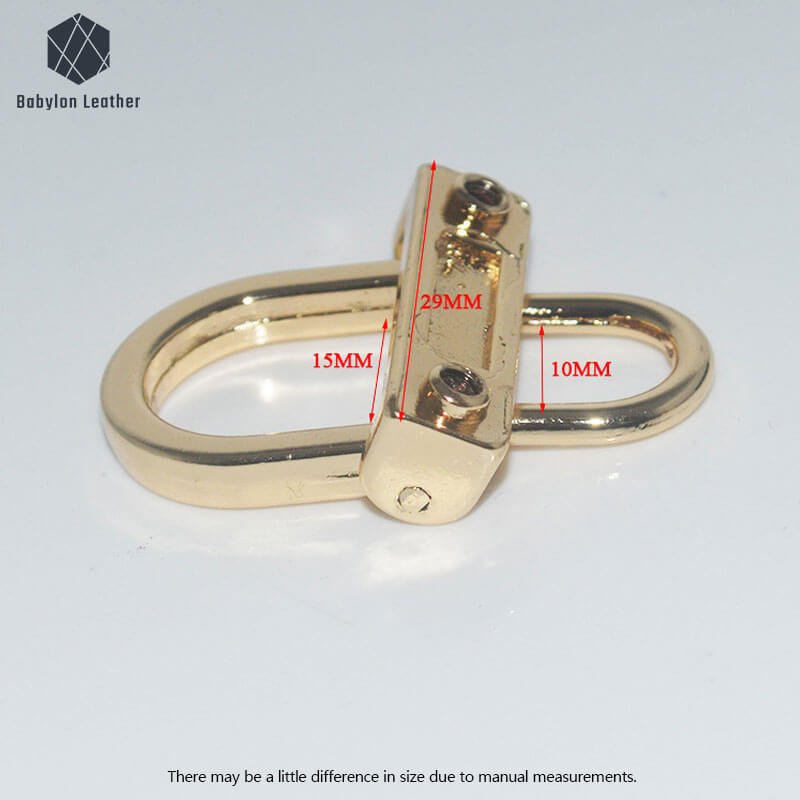 Decorative Shoulder Strap Buckle Creative Connector Strap Buckle（2 PACK） - Babylon LeatherBabylon LeatherCSB - 142