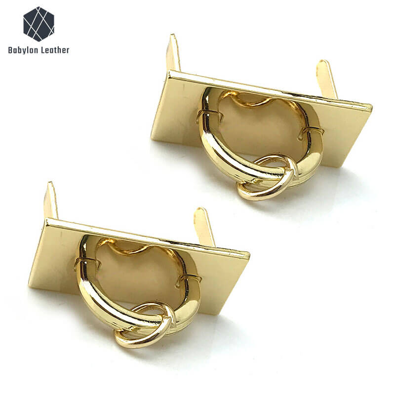 Arch Bridge Shape Creative Bag Connector Strap Buckle（2 PACK）