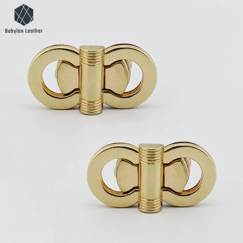 Figure 8 Creative Bag Closure Clasp Twist Lock - Babylon LeatherBabylon LeatherTL-162-1 PACK
