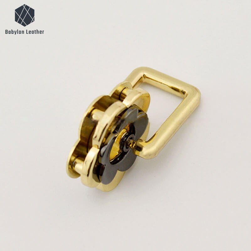 Flower Shape Two Tone Creative Connector Strap Buckle（2 PACK） - Babylon LeatherBabylon LeatherCSB-056