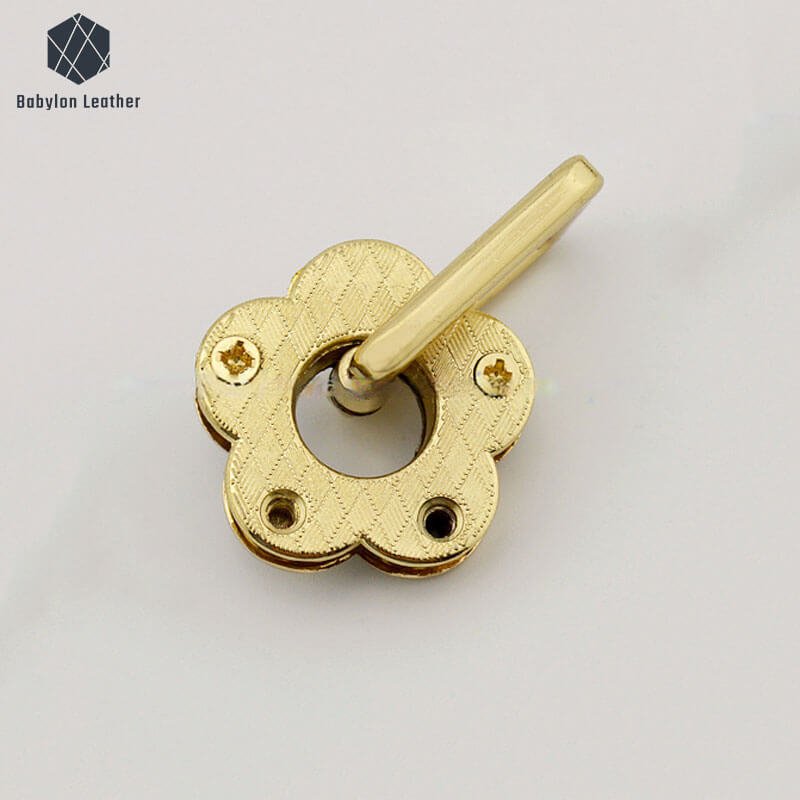 Flower Shape Two Tone Creative Connector Strap Buckle（2 PACK） - Babylon LeatherBabylon LeatherCSB-056