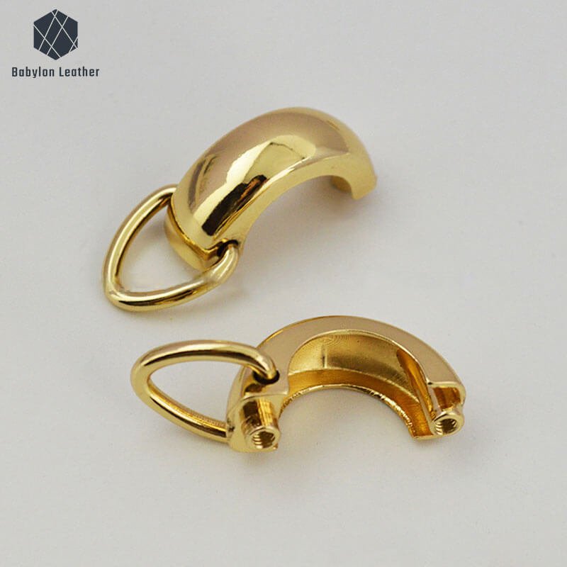 Half Round Arch Bridge Shape Creative Connector Strap Buckle（2 PACK） - Babylon LeatherBabylon LeatherCSB - 157