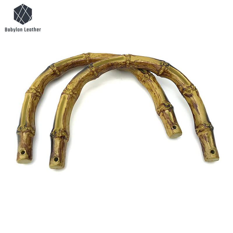 Half Round Bamboo Handle 138*125mm/5.4"*4.9"（1 PACK） - Babylon LeatherBabylon LeatherBH-011