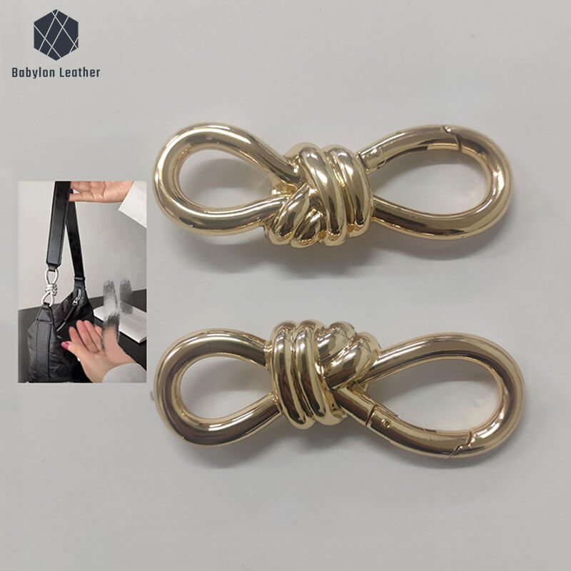 Knot Clasp Fashion Bag Decorative Snap Hook（2 PACK） - Babylon LeatherBabylon LeatherLSH-037