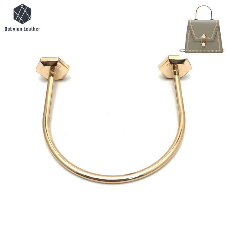 Lron Wire Fashion Bag Metal Handle 95*80mm-3 7/10"*3 1/10"（1 PACK） - Babylon LeatherBabylon LeatherMH-044