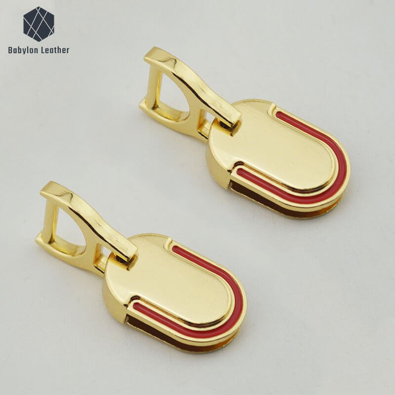 Oval Creative Decoration Fashion Bag Connector Strap Buckle（2 PACK） - Babylon LeatherBabylon LeatherCSB-102